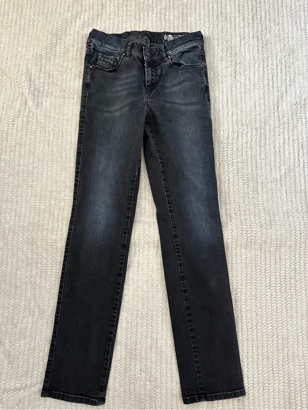 Diesel Women's Skinny Jeans in Washed Black